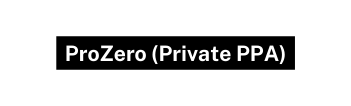 ProZero Private PPA