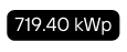 719 40 kWp
